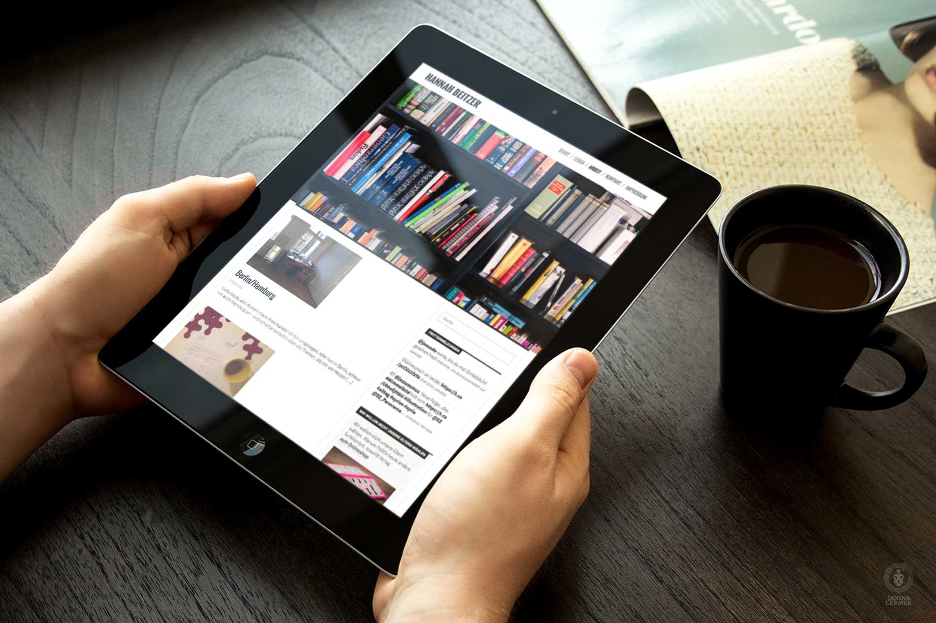 Janina-Lermer-Webseitengestaltung-Webdesign-Hannah-Beitzer-Ipad-Arbeit-Work-Anderes-Others
